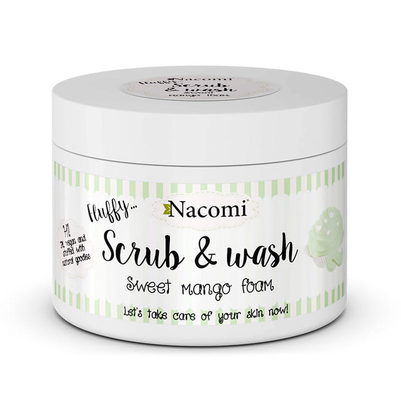 Scrub & Wash Mango Nacomi - 180ml - NuvoleBlu