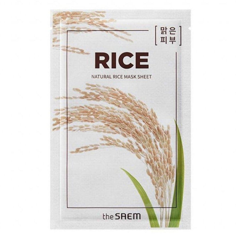 Natural Rice Mask Sheet The Saem