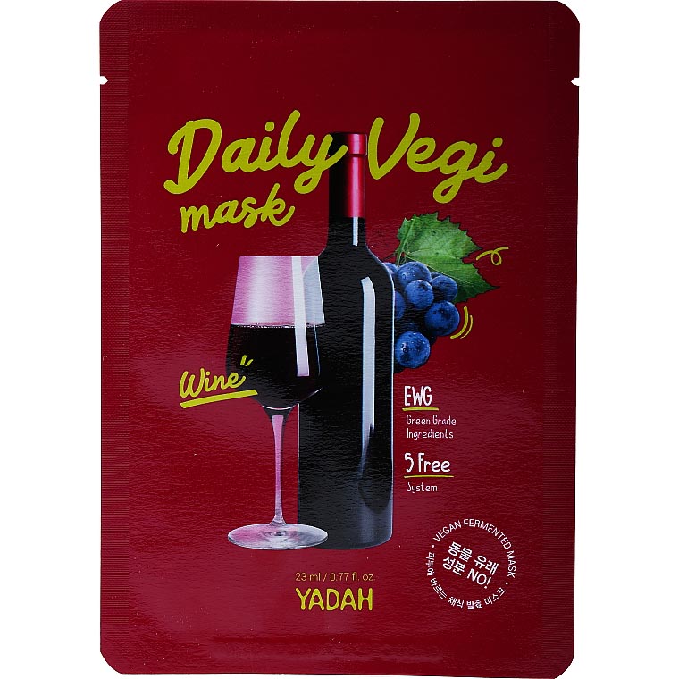 Daily Vegi Mask Wine Yadah